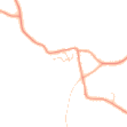 Daytime road noise heatmap for RH14 0QT
