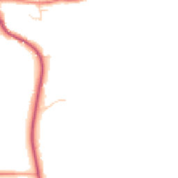 Daytime road noise heatmap for RH14 0RJ