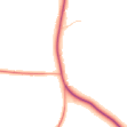 Daytime road noise heatmap for RH14 0RQ