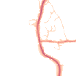 Daytime road noise heatmap for RH14 0SA