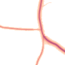 Daytime road noise heatmap for RH14 0TT