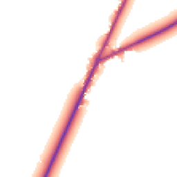 Daytime road noise heatmap for RH14 9AG