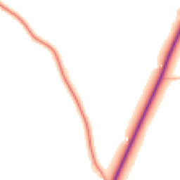 Daytime road noise heatmap for RH14 9BZ