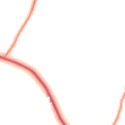 Daytime road noise heatmap for RH14 9EL