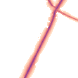 Daytime road noise heatmap for RH14 9GZ