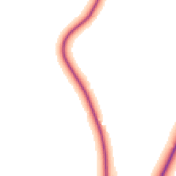 Daytime road noise heatmap for RH14 9JE