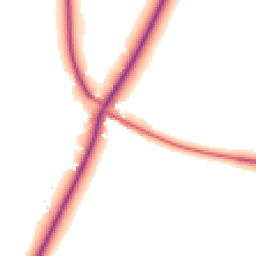 Daytime road noise heatmap for RH14 9JN