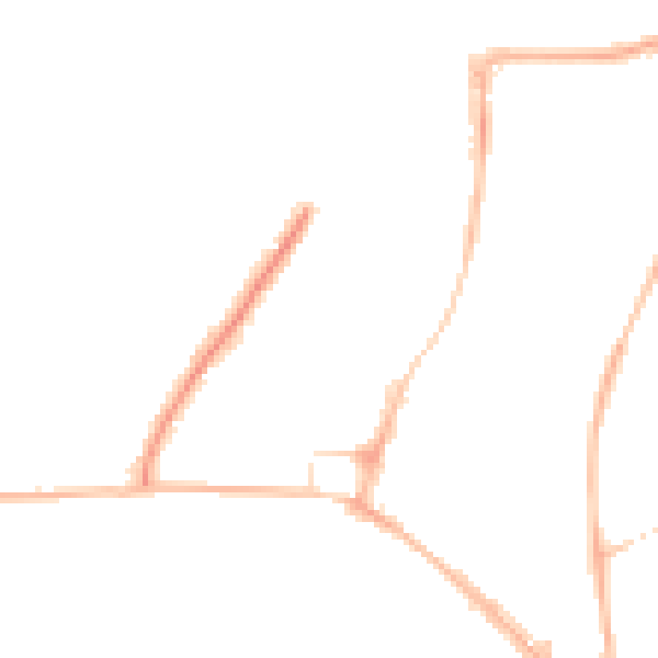Night-time road noise heatmap for RH16 1BH