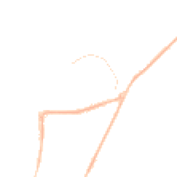 Night-time road noise heatmap for RH16 1EG