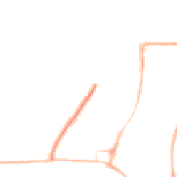Night-time road noise heatmap for RH16 1EY