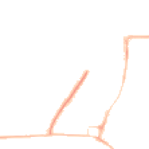 Night-time road noise heatmap for RH16 1EZ