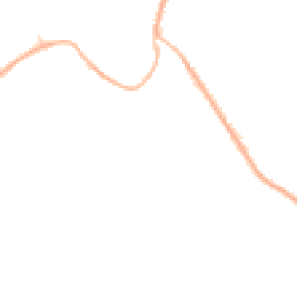 Night-time road noise heatmap for RH16 2EG