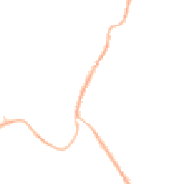 Night-time road noise heatmap for RH16 2HW