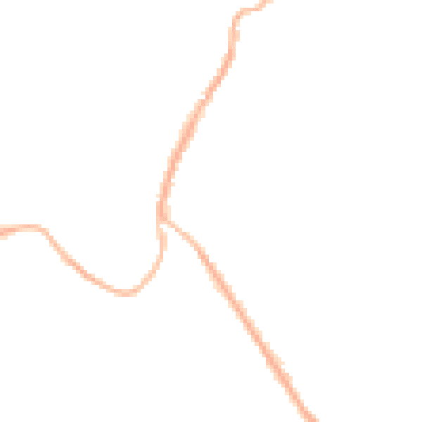 Night-time road noise heatmap for RH16 2NQ