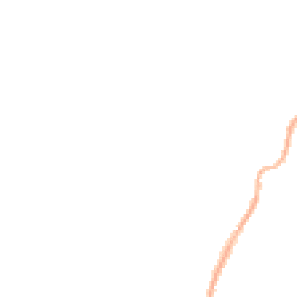Night-time road noise heatmap for RH16 2PD