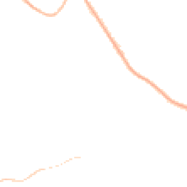 Night-time road noise heatmap for RH16 2SB
