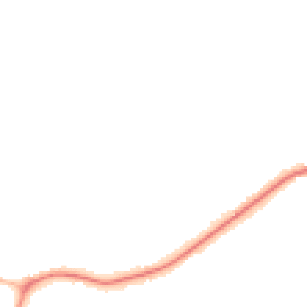 Night-time road noise heatmap for RH16 3RB