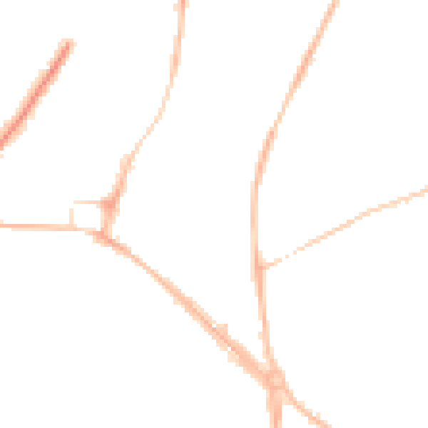 Night-time road noise heatmap for RH16 3UF
