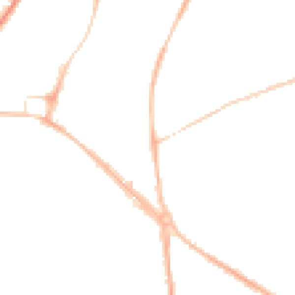 Night-time road noise heatmap for RH16 3UR
