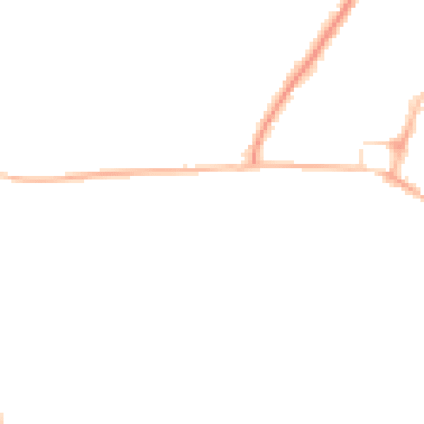 Night-time road noise heatmap for RH16 4AE