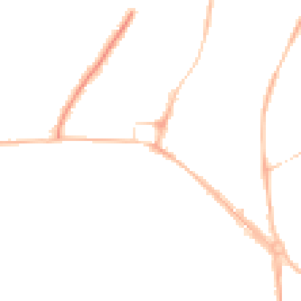 Night-time road noise heatmap for RH16 4AP