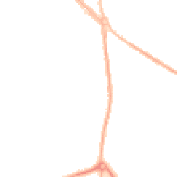 Night-time road noise heatmap for RH16 4QE