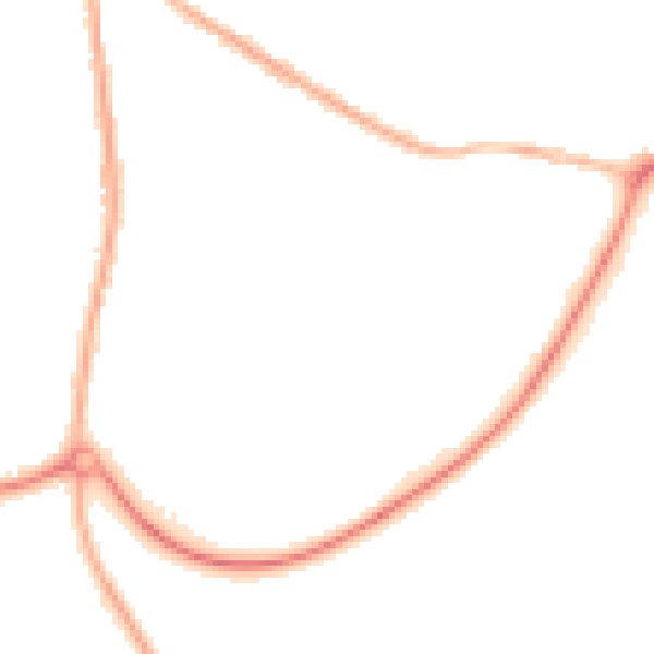 Night-time road noise heatmap for RH16 4SU