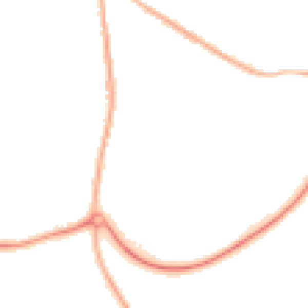 Night-time road noise heatmap for RH16 4UN