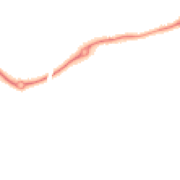 Night-time road noise heatmap for RH16 4XQ