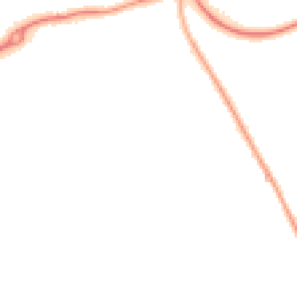 Night-time road noise heatmap for RH16 4ZR