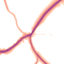 Daytime road noise heatmap for RH17 5AF