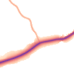 Daytime road noise heatmap for RH17 5AP