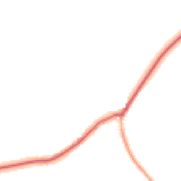 Night-time road noise heatmap for RH17 5AS