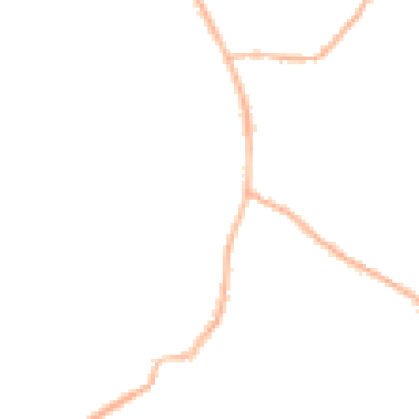 Night-time road noise heatmap for RH17 5AY
