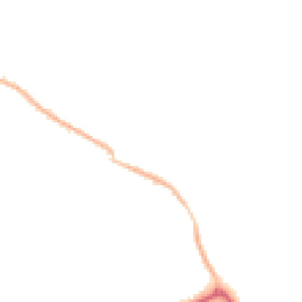 Night-time road noise heatmap for RH17 5AZ