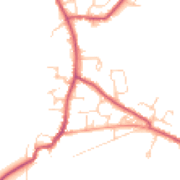 Daytime road noise heatmap for RH17 5BA