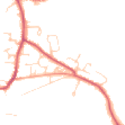 Daytime road noise heatmap for RH17 5BD
