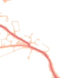 Daytime road noise heatmap for RH17 5BF