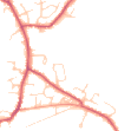 Daytime road noise heatmap for RH17 5BH