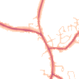 Daytime road noise heatmap for RH17 5BU