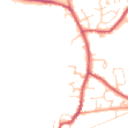 Daytime road noise heatmap for RH17 5DH