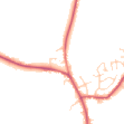 Daytime road noise heatmap for RH17 5DJ