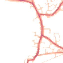 Daytime road noise heatmap for RH17 5DQ