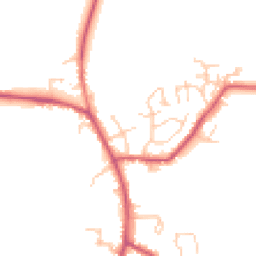 Daytime road noise heatmap for RH17 5EZ