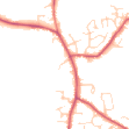 Daytime road noise heatmap for RH17 5GR