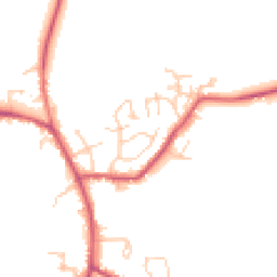 Daytime road noise heatmap for RH17 5HA
