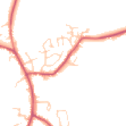 Daytime road noise heatmap for RH17 5HF