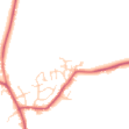 Daytime road noise heatmap for RH17 5HU