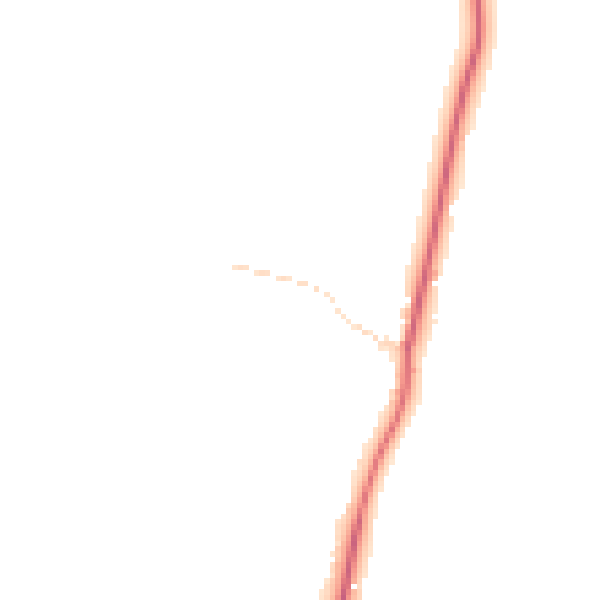 Daytime road noise heatmap for RH17 5JP