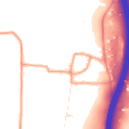 Daytime road noise heatmap for RH17 5PH